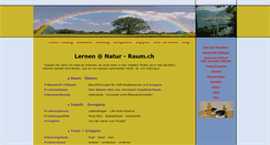 Desktop Screenshot of natur-raum.ch